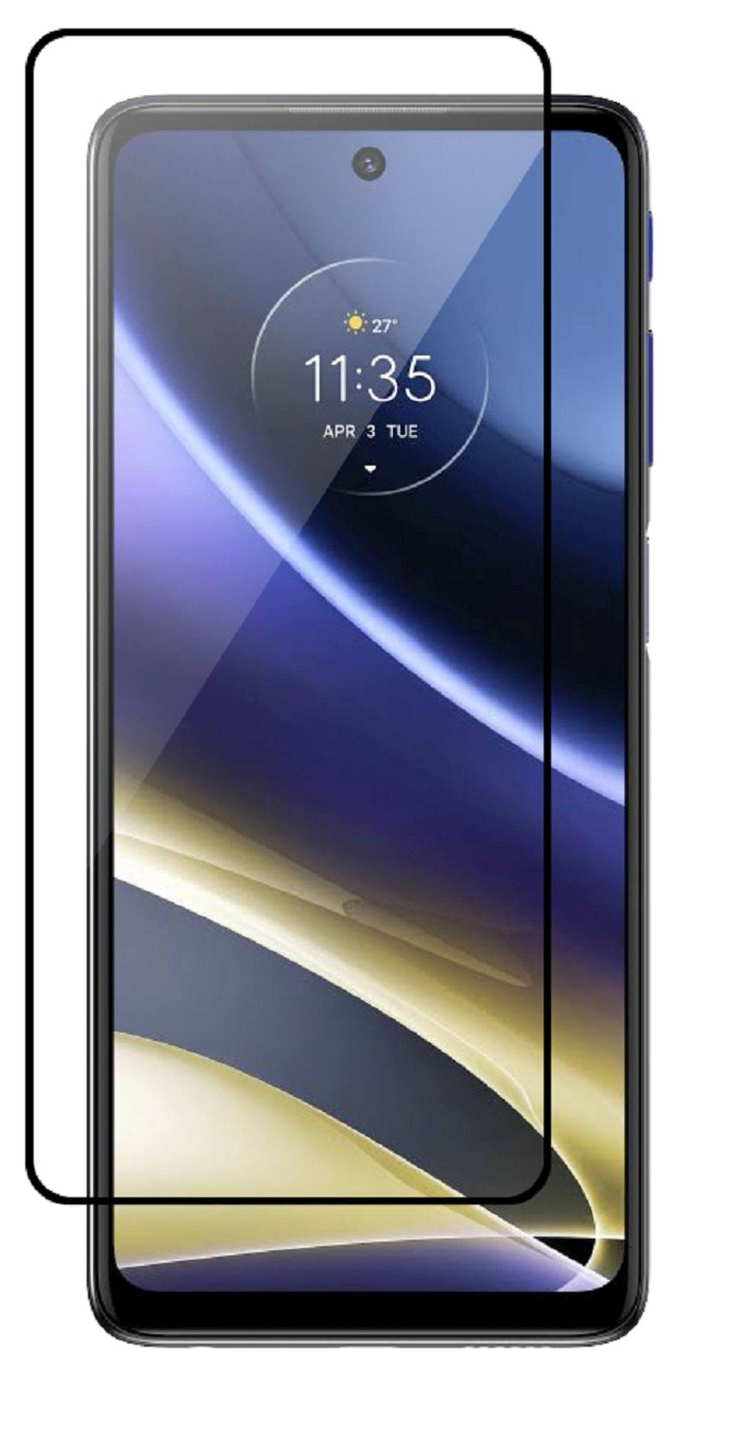 5D Schutz Glas kompatibel mit TCL 30+ Curved Schutz Folie Vollständig Klebend und Abdeckung