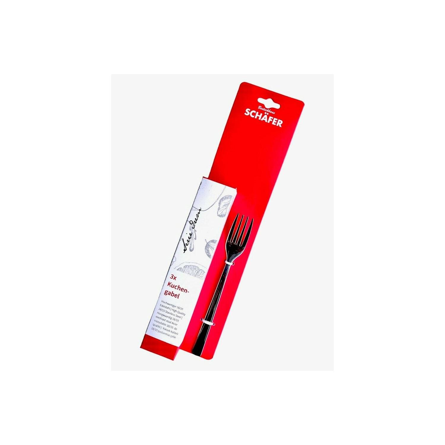 3x Besteck nach Wahl Menübesteck Serie Irem Edelstahl 18/10 Hochglanzpoliert Kuchengabel