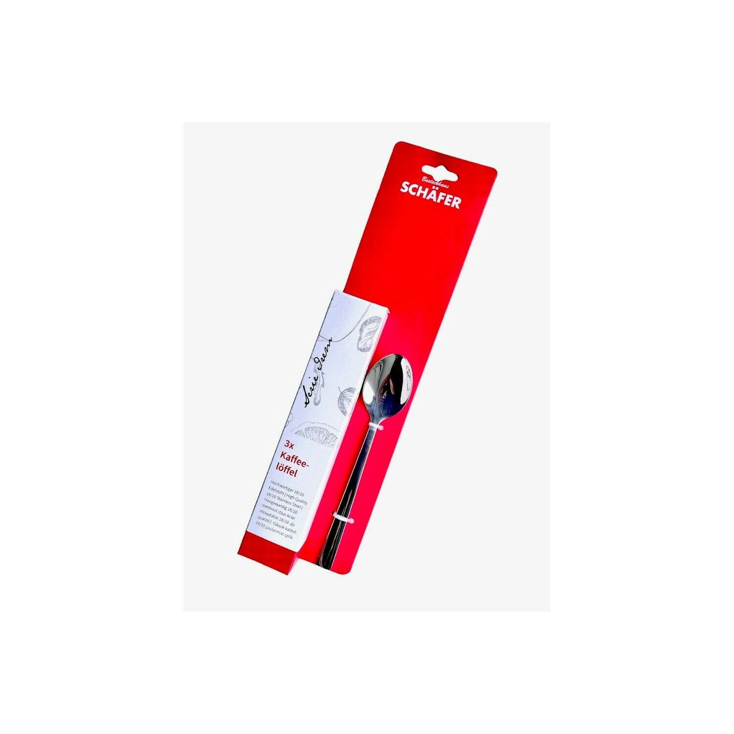 3x Besteck nach Wahl Menübesteck Serie Irem Edelstahl 18/10 Hochglanzpoliert Kaffeelöffel