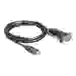 DELOCK Adapter USB2.0 Typ-A zu 1xSeriell Peripheriegeräte & Zubehör Kabel &