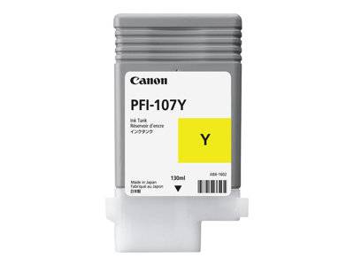 CANON PFI-107 Y Tinte yellow Drucken, Scannen & Verbrauchsmaterial Verbrauchsmaterialien - LFP LFP &