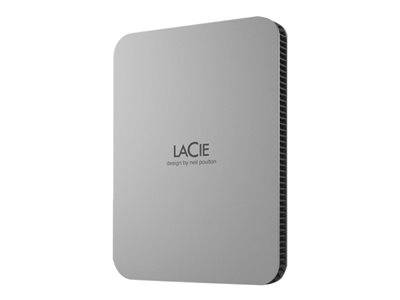 LACIE Mobile Portable HDD 2TB USB silver Komponenten Speicherlaufwerke Externe HDDs