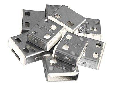 LINDY 10 USB Portschloesser WEISS Peripheriegeräte & Zubehör Kabel & Adapter - Schlösser