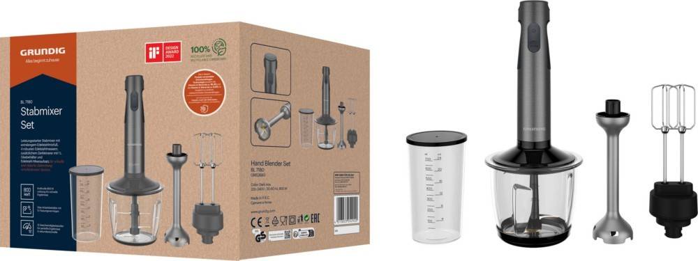6 Stk. Grundig Hand Blender Set BL 7180