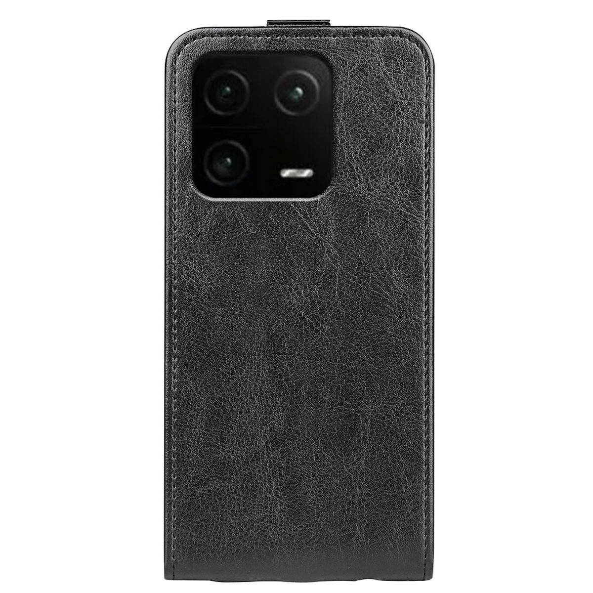 Für Xiaomi 13 Pro Fliptasche Schwarz Hülle Case Cover Tasche Etuis