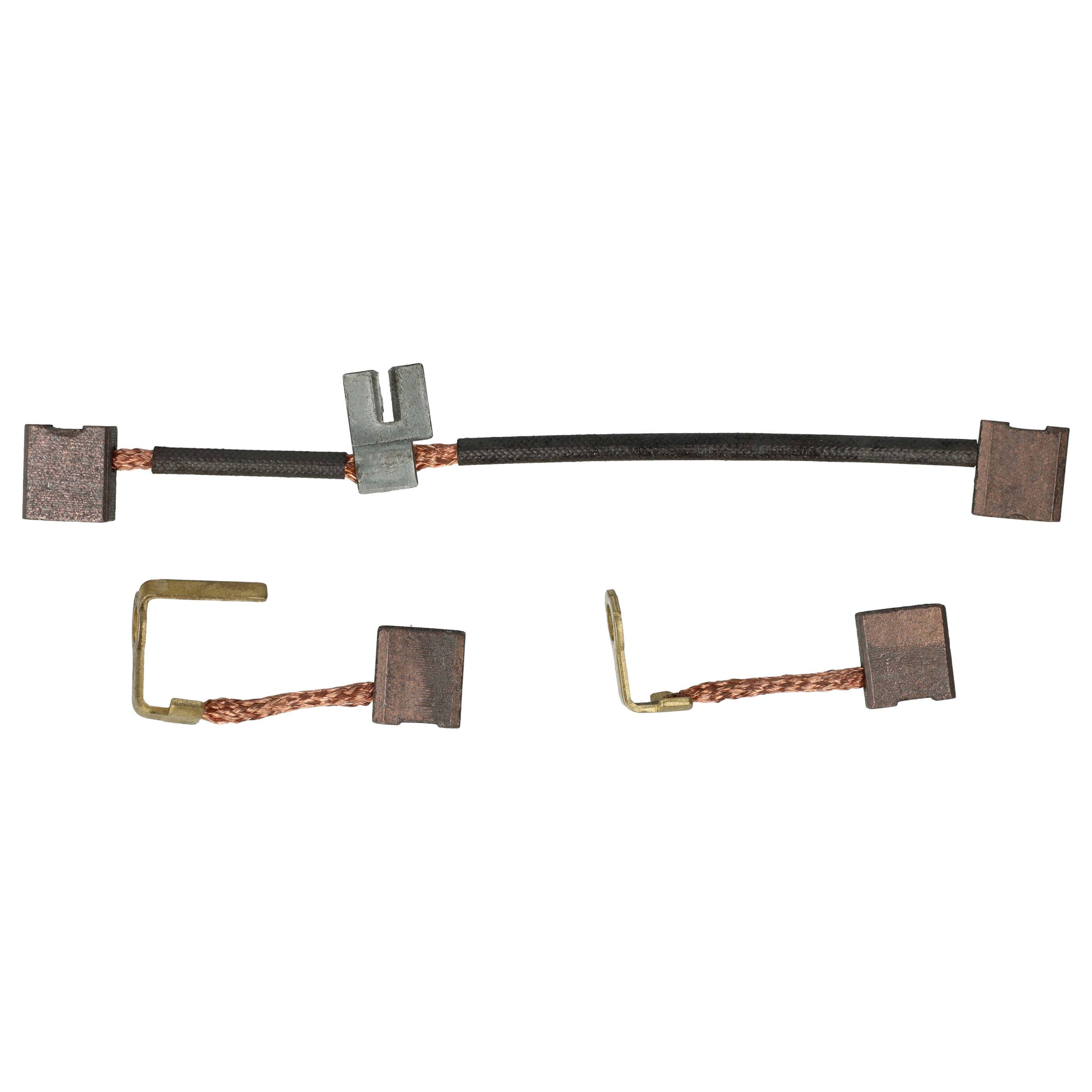 vhbw Kohlebürstensatz 10,5 x 11 x 5 mm Ersatz für Yamaha 5VY-81801-00, 5PW-81801-00, 5JJ-81801-00 für Motorrad, KFZ