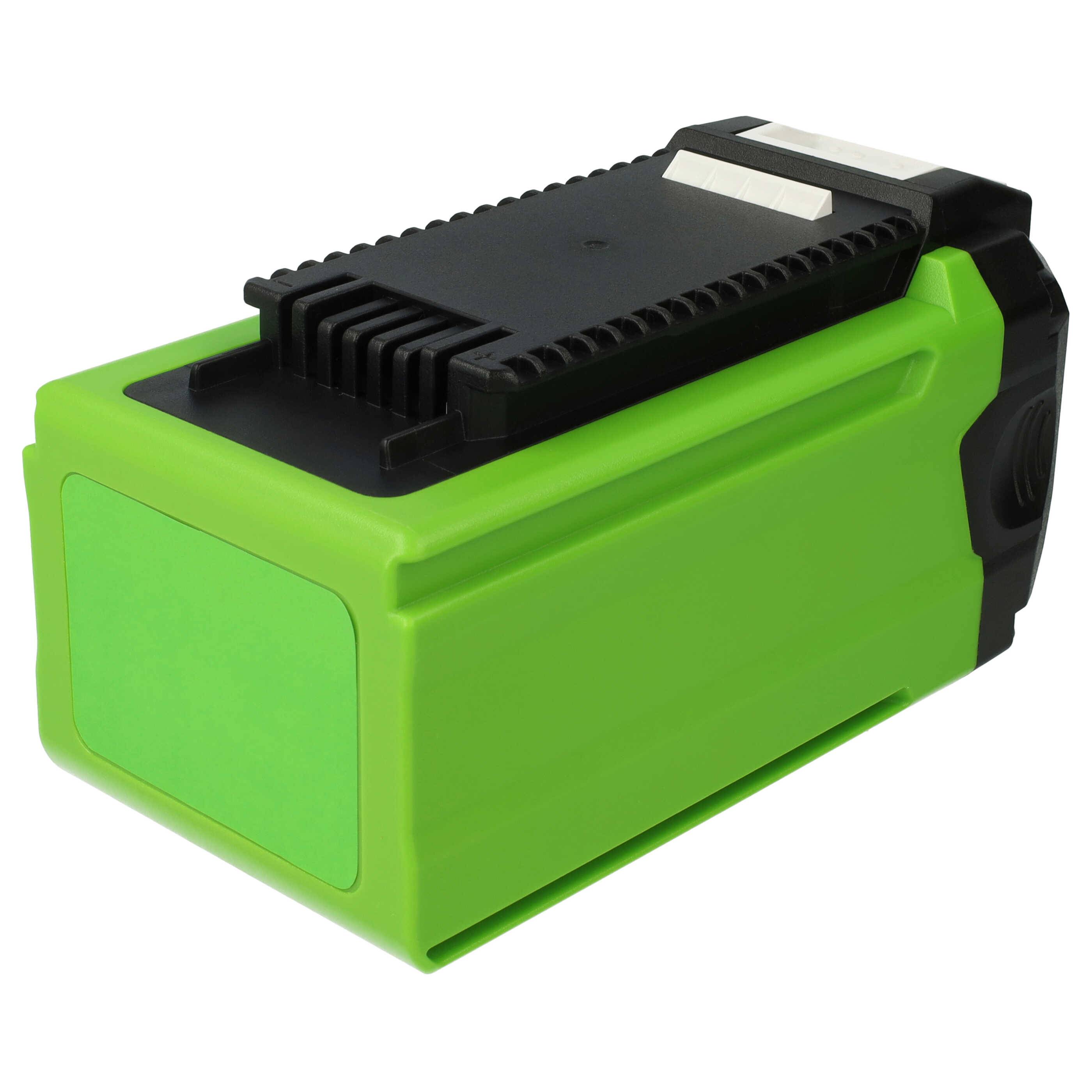 vhbw Akku kompatibel mit Greenworks 40V 12, 40V 14, 40V 15, 40V 16, 40V 17, 40V 19, 2605302 Rasenmäher Akku-Gartengerät (3000mAh, 40V, Li-Ion)