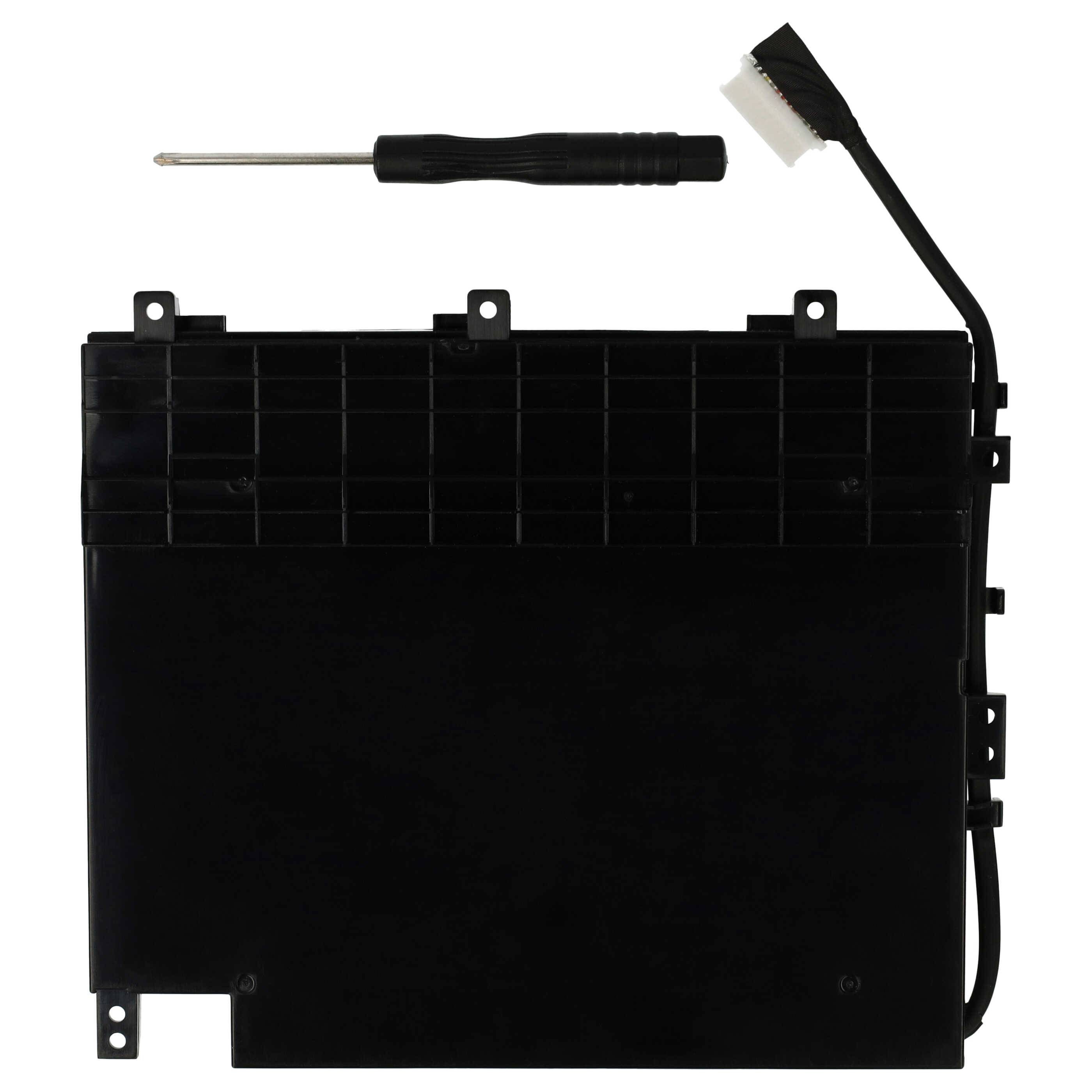 vhbw Akku kompatibel mit HP Omen 17-W121ND, 17-W120TX, 17-W122TX, 17-W121TX, 17-W125TX Notebook (4400 mAh, 11,4 V, Li-Polymer)