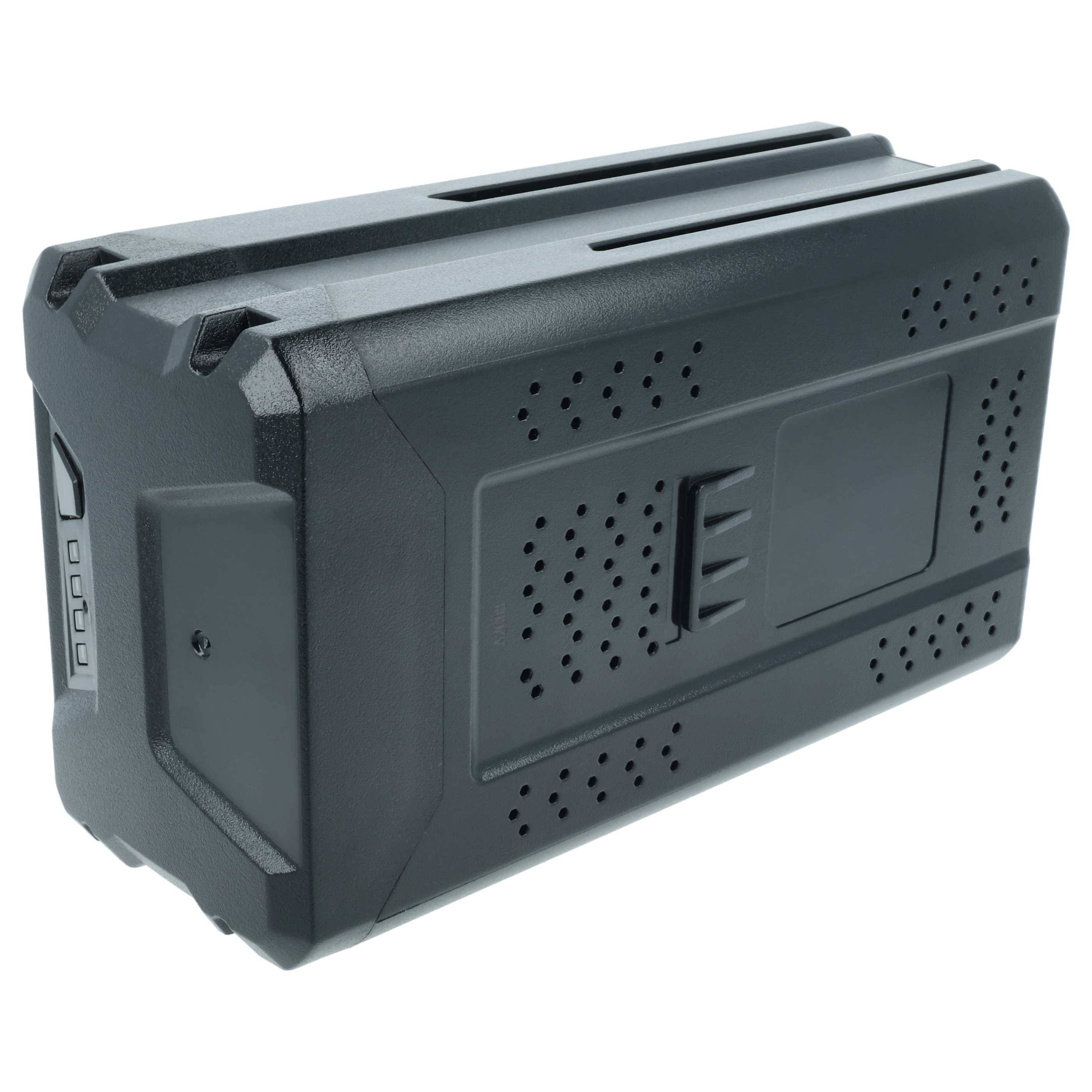 vhbw 2x Akku Ersatz für Greenworks GL500, GL600, GL900, G82B25, GL250, GL400 für Rasenmäher Akku-Gartengerät (4000mAh 82V Li-Ion)