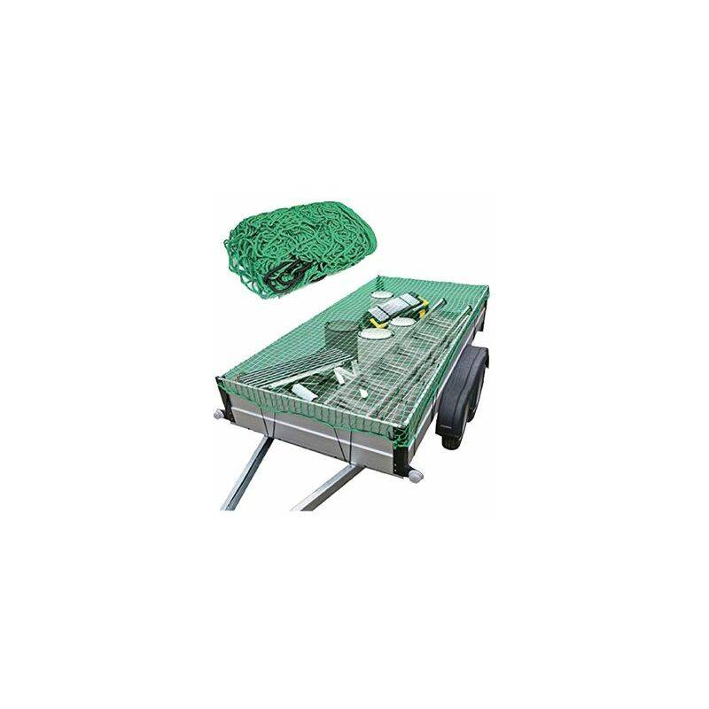 IWH Anhängernetz, 2,5 x 4,0 m, grün