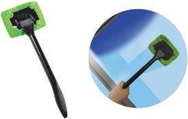 IWH Mikrofaser-Ersatzpads für Scheibenreiniger, 2 Stück passend für KFZ-Schreibenreiniger 019902