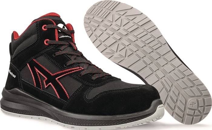 ALBATROS 638700210000040 Sicherheitsstiefel CLIFTON MID Größe 40 W. 11 schwarz/r