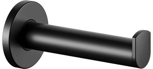 KEUCO 14963370000 Toilettenpapier-Rollenhalter PLAN schwarz matt Ersatzrollenhal