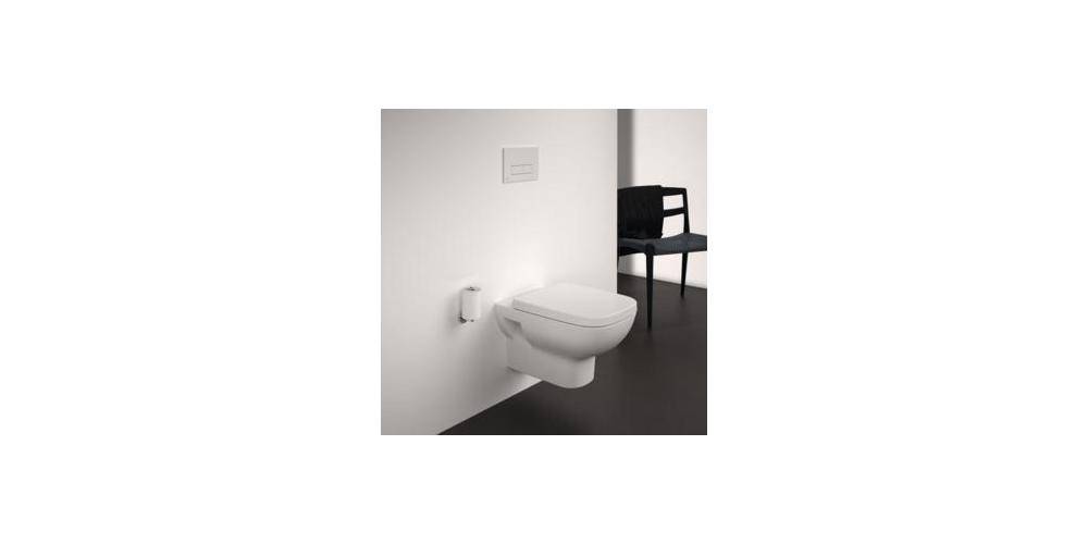 Ideal Standard WC-Sitz I.LIVE Softclosing, Scharniere Edelstahl weiß