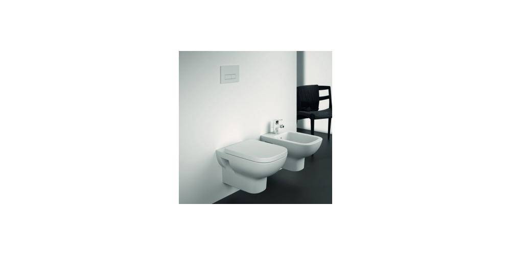 Ideal Standard WC-Sitz I.LIVE Softclosing, Scharniere Edelstahl weiß
