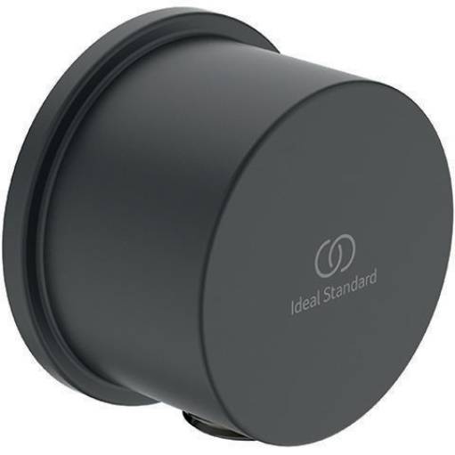 IDEAL STANDARD BC808XG IDS Wandanschlussbogen IDEALRAIN rund G 1/2Zoll Silk Bla