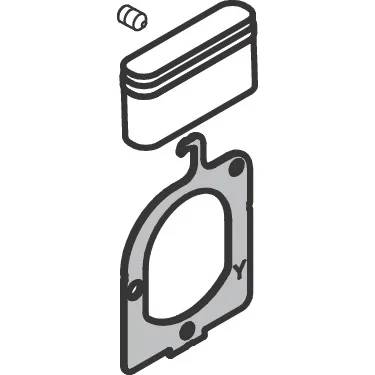 hansgrohe Strahlformer, 5l/min, RC24x06, PCA short, für Sanitärarmaturen, grün, 1 Stk.