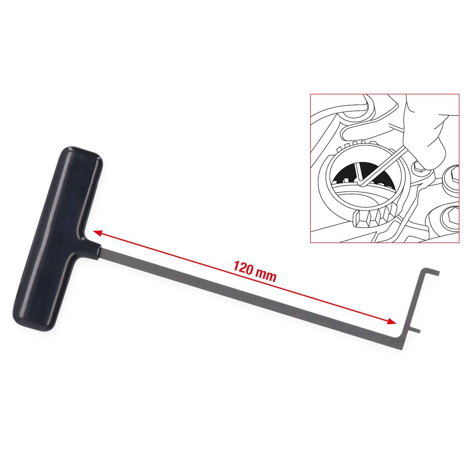 KS TOOLS Zahnriemen-Prüfwerkzeug für PSA - 400.2118