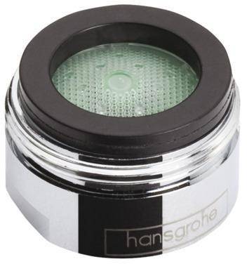 HANSGROHE 13185700 Luftsprudler hansgrohe mattweiß M 24x1 mit Durchflussbegrenze