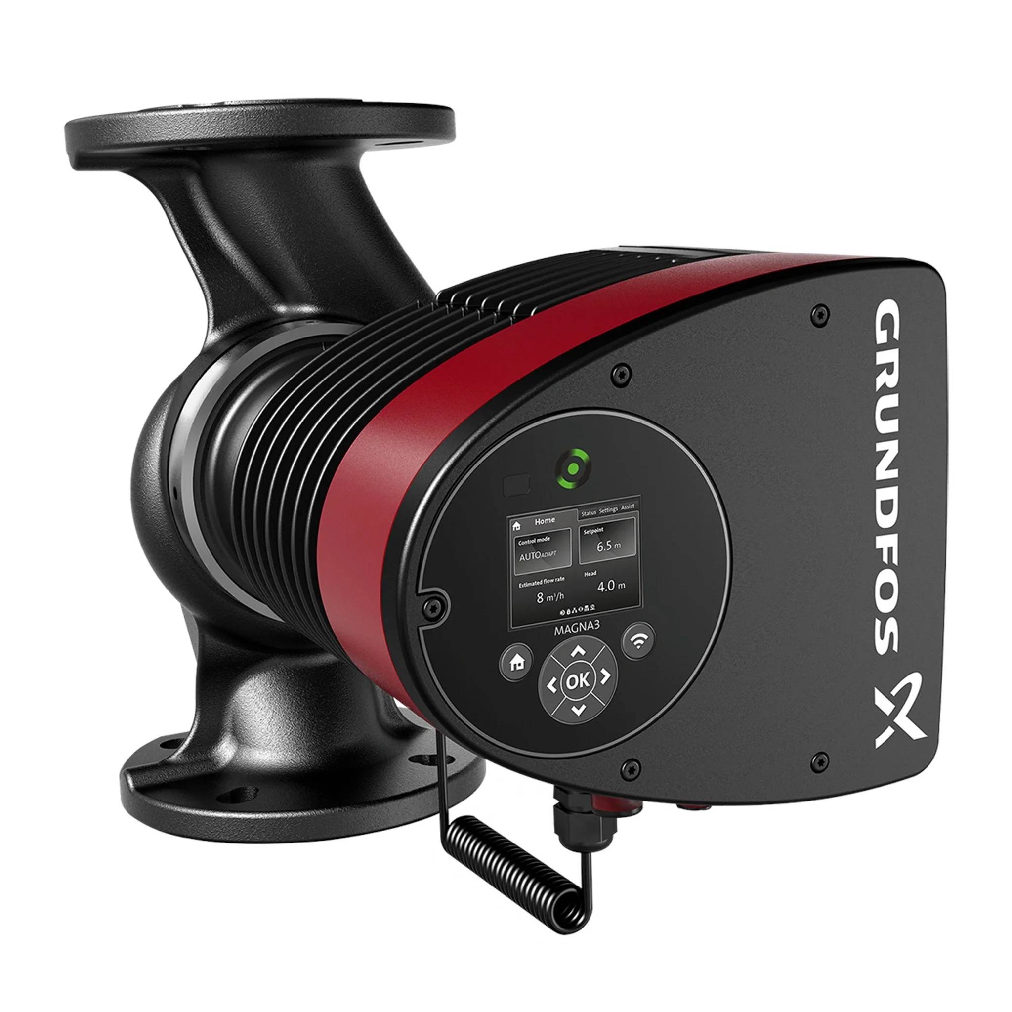 Grundfos Elektr. geregelte Umwälzpumpe, MAGNA3_50-80F, PN6/10, 240mm, 1x230V, 1 Stk.