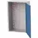 Hängeschrank H750xB500xT200mm Vollblechtüren lichtgrau/signalblau Hängeschrank H750xB500xT200mm Vollblechtüren lichtgrau/signalblau