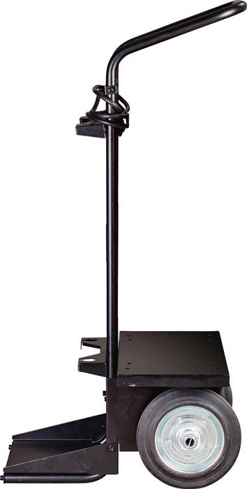 Fahrwagen H.1150mm 2 Räder-Bereifung schwarz WELDING TEAM