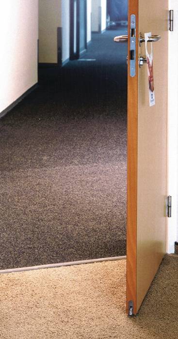 Türdichtung EllenMatic Soundproof Omega 1 stg.L.958mm B.15mm Alu.blk silber