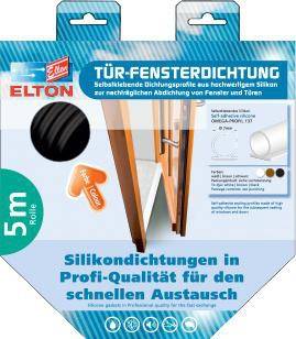 Türanschlagdg.137 L.6m B.8mm selbstkl.blk weiß ELLEN