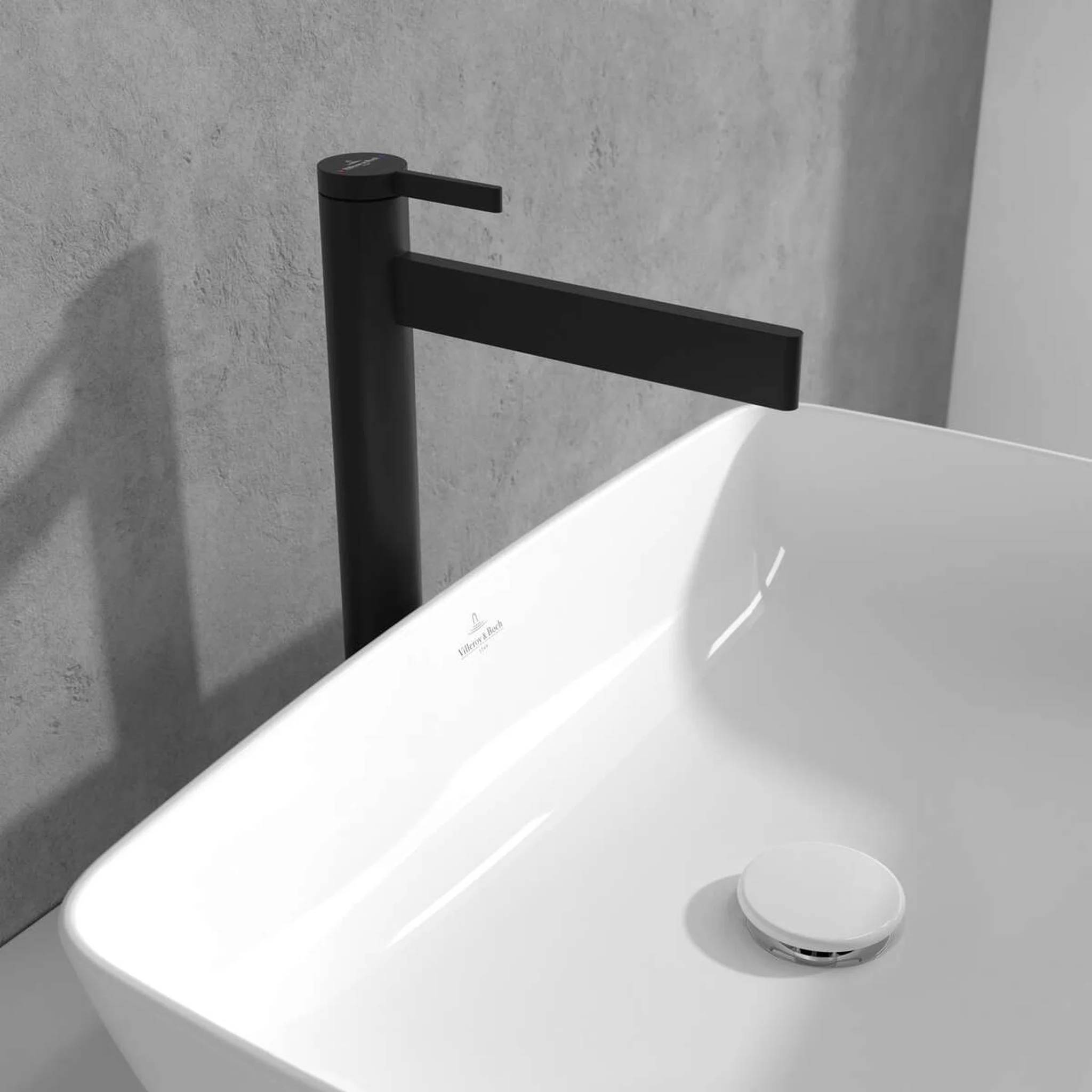 Villeroy & Boch Waschtischarmatur erhöht Dawn 38x311x223mm ohne Ablaufgarnitur Matt Black, 1 Stk.