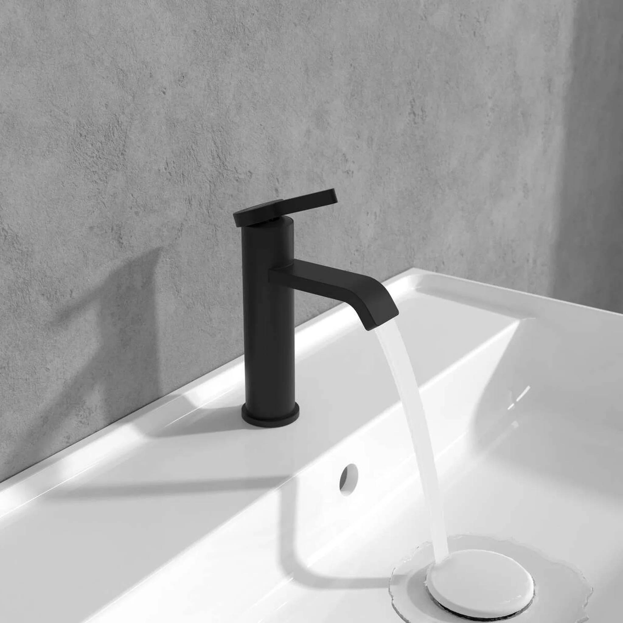 Villeroy & Boch EH-Waschtischarmatur Serie Dawn 38x166x123mm ohne Ablaufg. Matt Black, 1 Stk.
