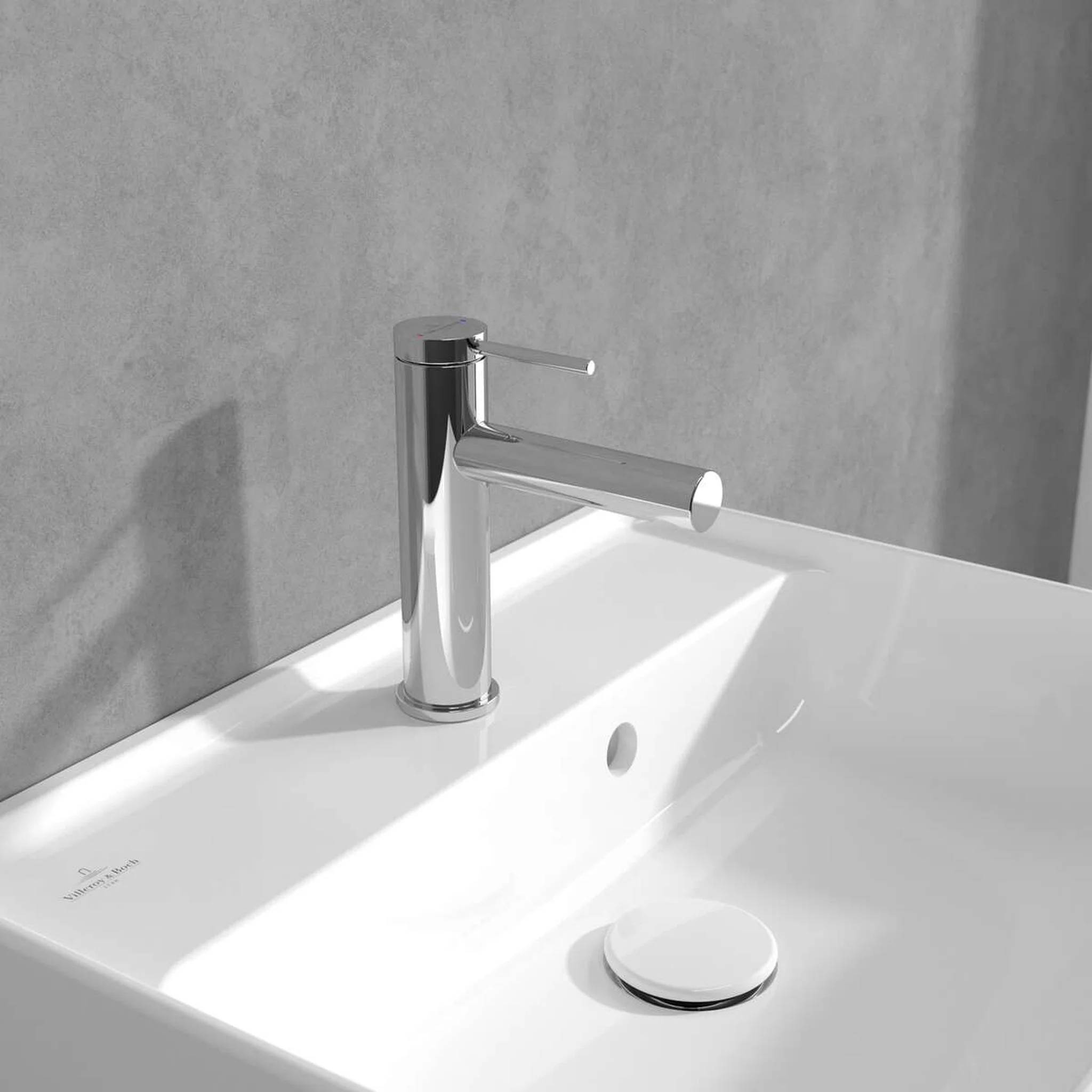 Villeroy & Boch EH-Armatur Loop & Friends 38x166x145mm ohne Ablaufgarnitur Chrom, 1 Stk.
