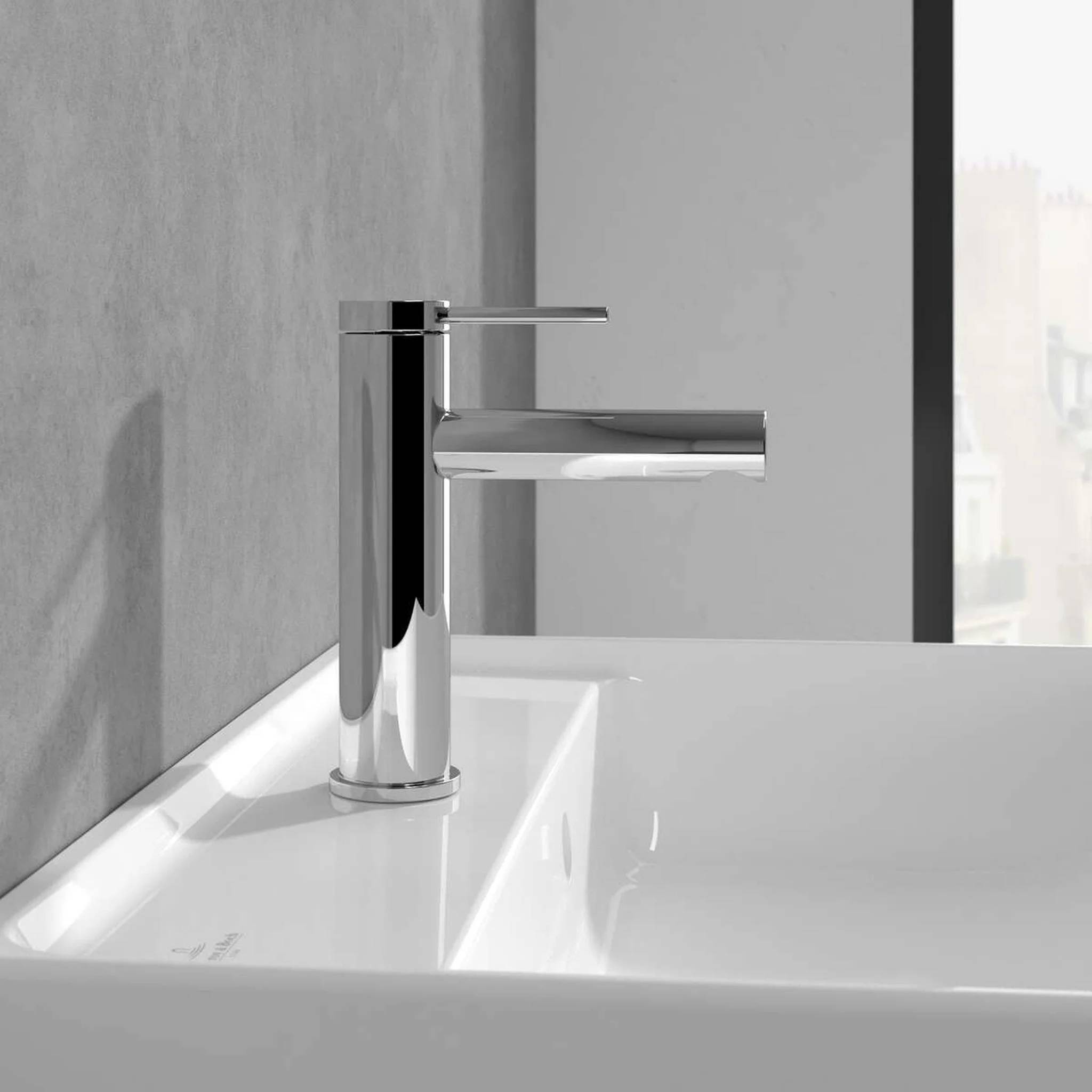 Villeroy & Boch EH-Armatur Loop & Friends 38x166x145mm ohne Ablaufgarnitur Chrom, 1 Stk.