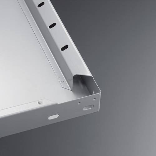 Meta-Regalbau GmbH & Co. Kommanditgesellschaft Fachboden B1000xT300mm Trgf.150kg Stahlbl.silber verz.f.Steckregal 2St./V