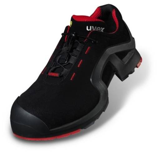 Uvex 8516342 1 support Halbschuhe S3 85163 schwarz, rot Weite 12 Größe 42