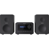 SHARP HiFi-Anlage XL-B520D, schwarz, DAB+, Bluetooth, MP3, CD-Laufwerk SHARP HiFi-Anlage XL-B520D, schwarz, DAB+, Bluetooth, MP3, CD-Laufwerk