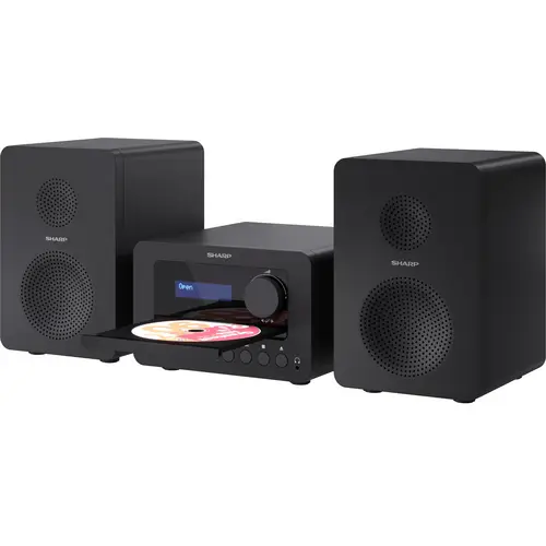 SHARP HiFi-Anlage XL-B520D, schwarz, DAB+, Bluetooth, MP3, CD-Laufwerk SHARP HiFi-Anlage XL-B520D, schwarz, DAB+, Bluetooth, MP3, CD-Laufwerk