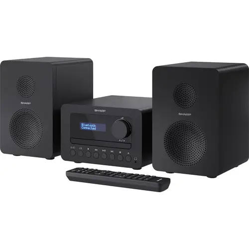 SHARP HiFi-Anlage XL-B520D, schwarz, DAB+, Bluetooth, MP3, CD-Laufwerk SHARP HiFi-Anlage XL-B520D, schwarz, DAB+, Bluetooth, MP3, CD-Laufwerk