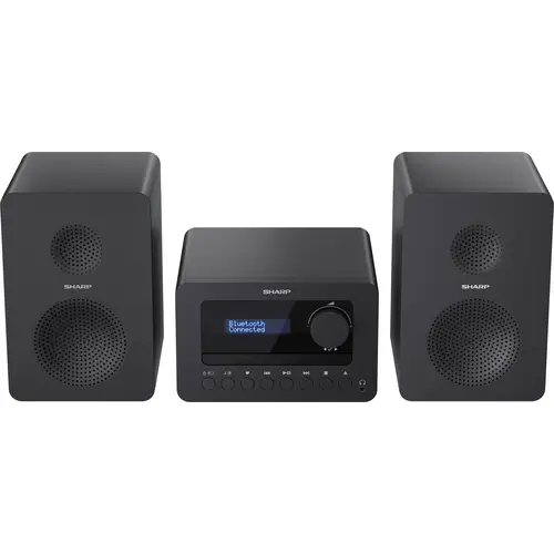 SHARP HiFi-Anlage XL-B520D, schwarz, DAB+, Bluetooth, MP3, CD-Laufwerk SHARP HiFi-Anlage XL-B520D, schwarz, DAB+, Bluetooth, MP3, CD-Laufwerk