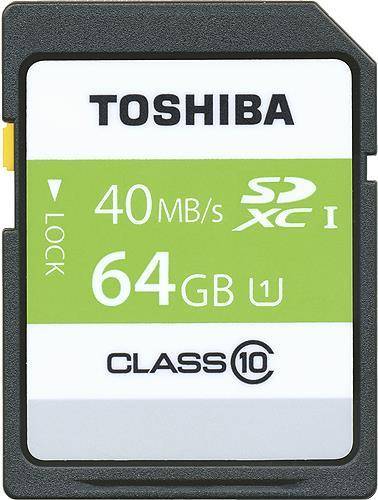 TOSHIBA 64GB SDXC Karte UHS-1, Retail (SD-T064UHS1(6)