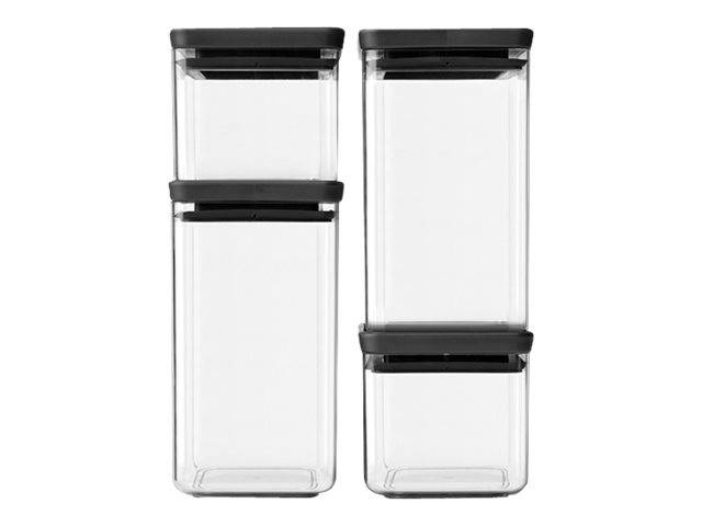 Brabantia Tasty+ - Frischhaltedosen-Set - rechteckig
