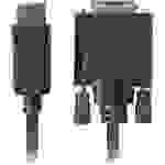 Lanberg CA-DPDV-10CU-0030-BK Videokabel-Adapter 3 m DisplayPort DVI-D Schwarz (CA-DPDV-10CU-0030-BK)