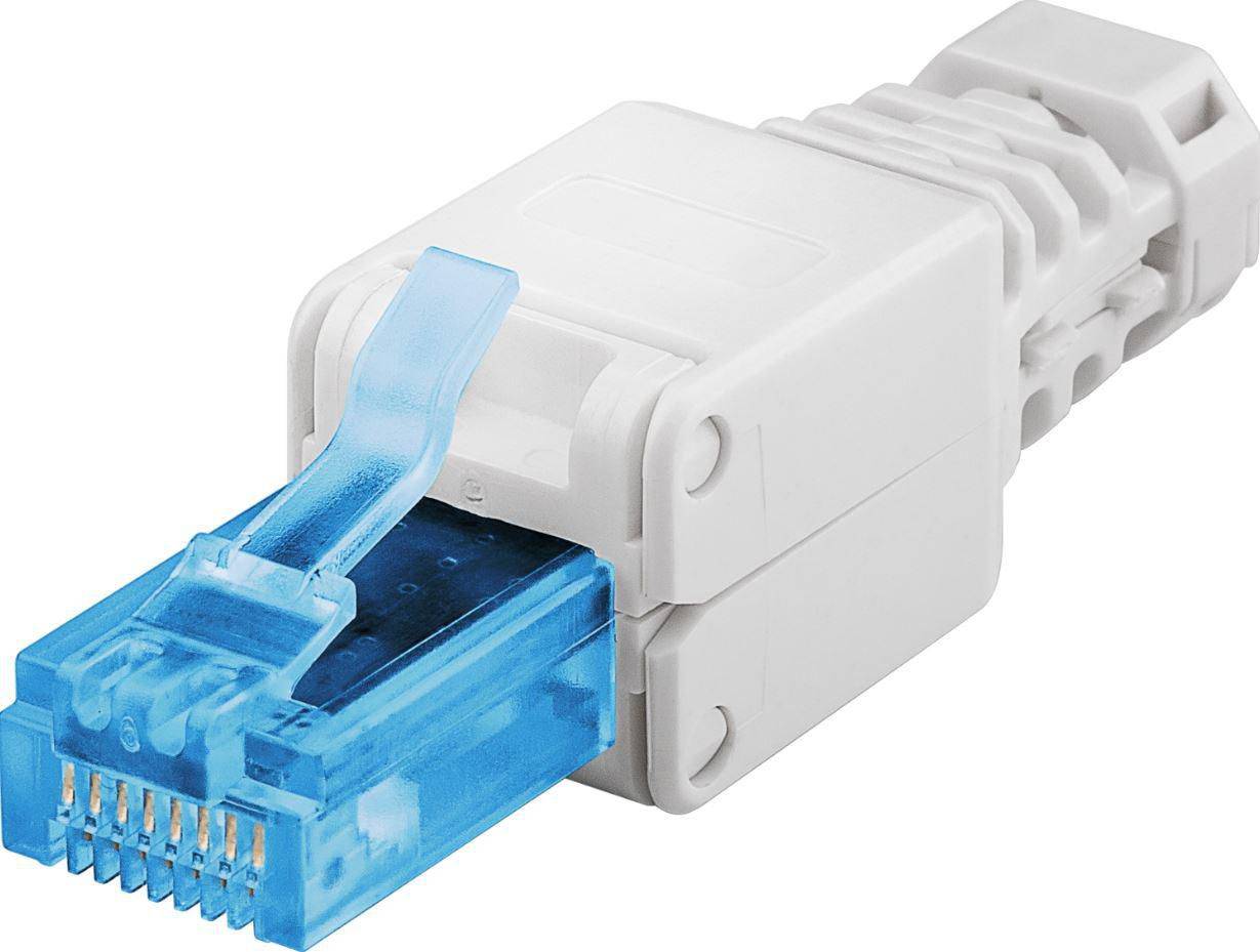 Werkzeugfreier RJ45 CAT6A-Stecker CAT 6A UTP (ungeschirmt)