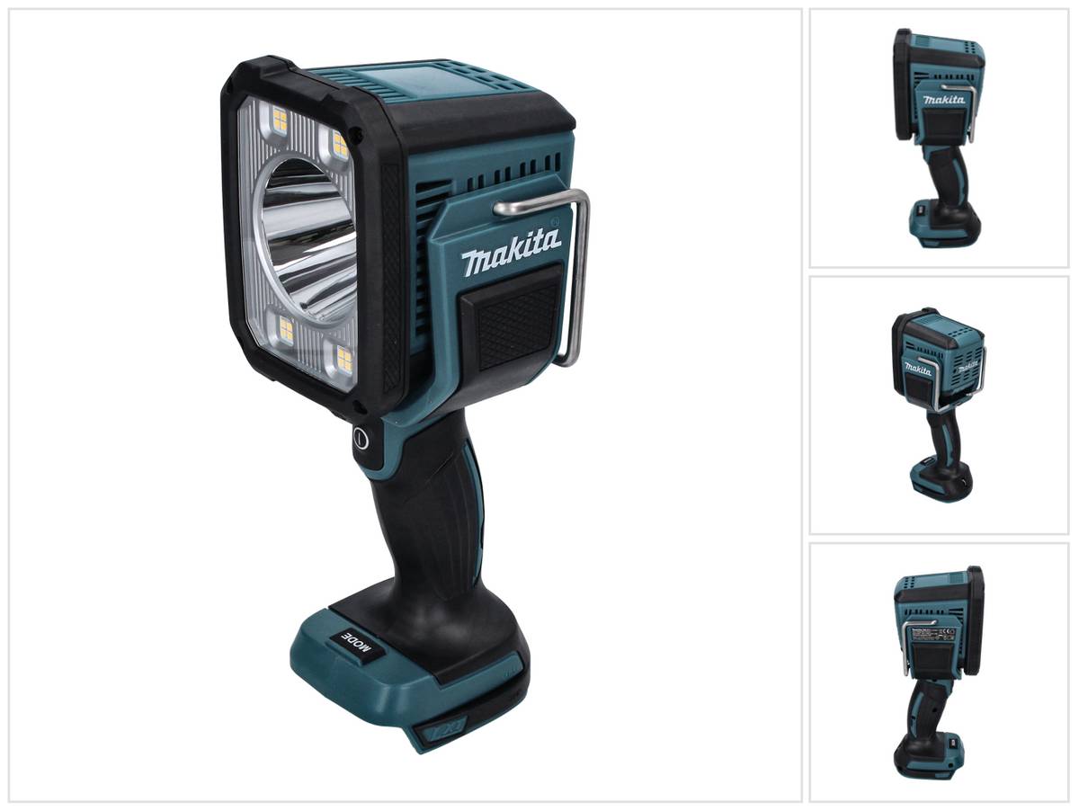 Makita DML 812 Z Akku LED Handstrahler Taschen Lampe 18 V 1250 lm Solo - ohne Akku, ohne Ladegerät