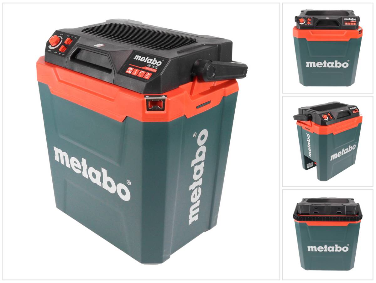 Metabo KB 18 BL Akku Kühlbox 18 V mit Warmhaltefunktion 28 l ( 600791850 ) Brushless Solo - ohne Akku, ohne Ladegerät