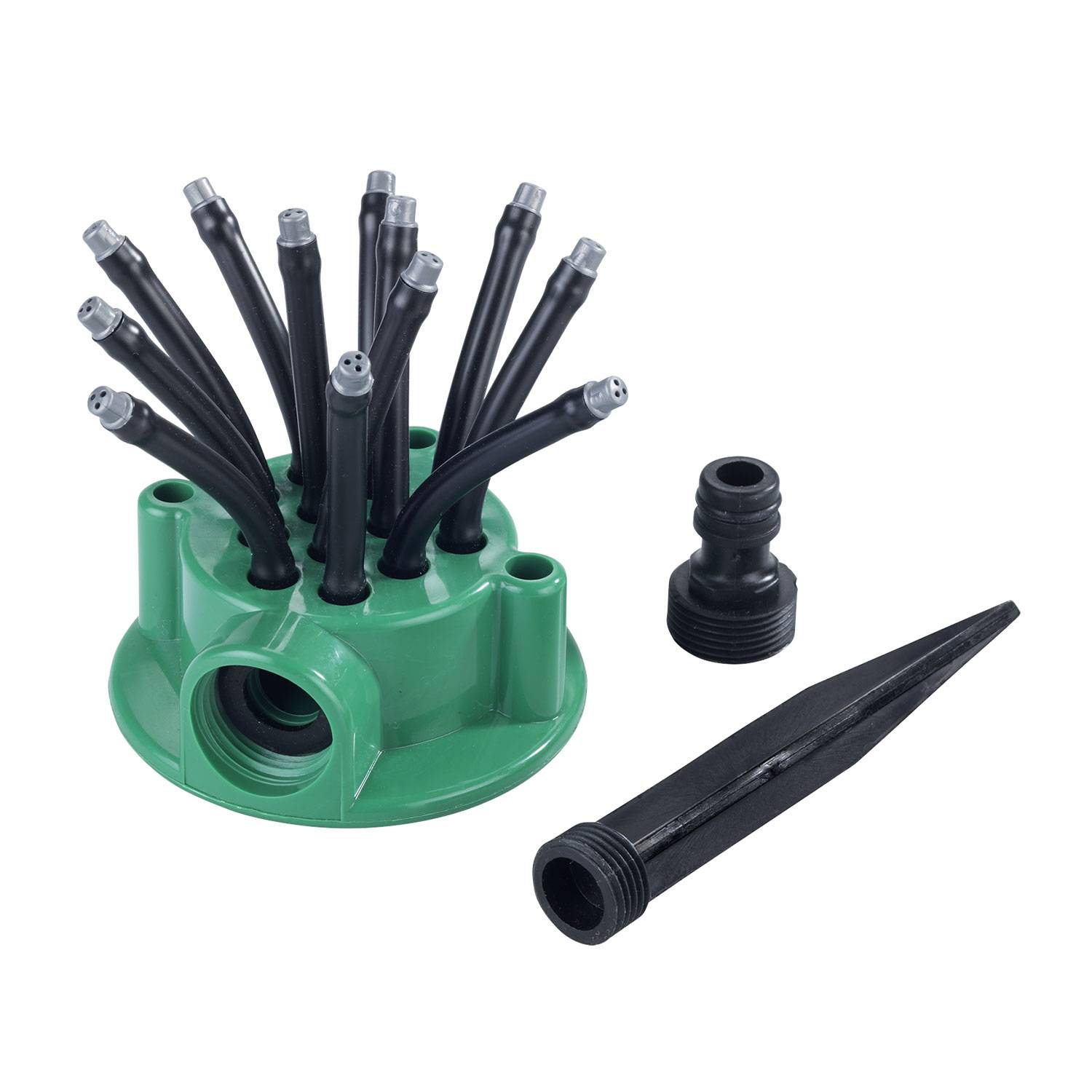 Maximex Gartensprinkler Flexi, 12 Arme, bewässert gezielt, wassersparend