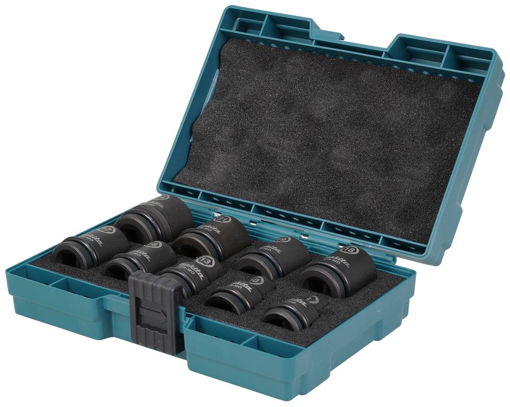 Makita Schlagnuss-Set Impact BLACK 9 tlg. 1/2" • 9 tlg. • mit O-Ring