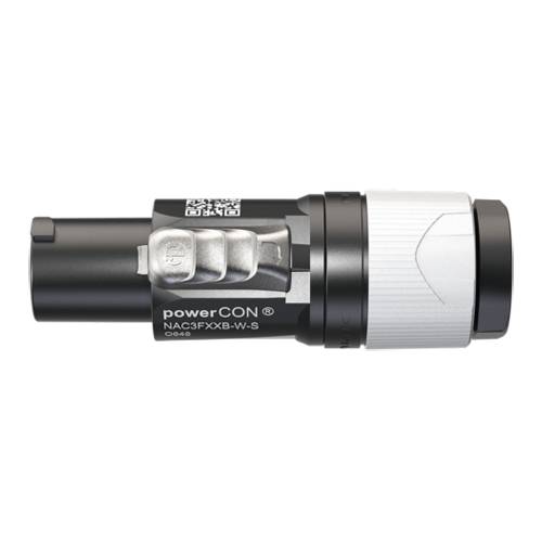 NEUTRIK NAC3FXXB-W-S - powerCON AC-Netzkabelstecker