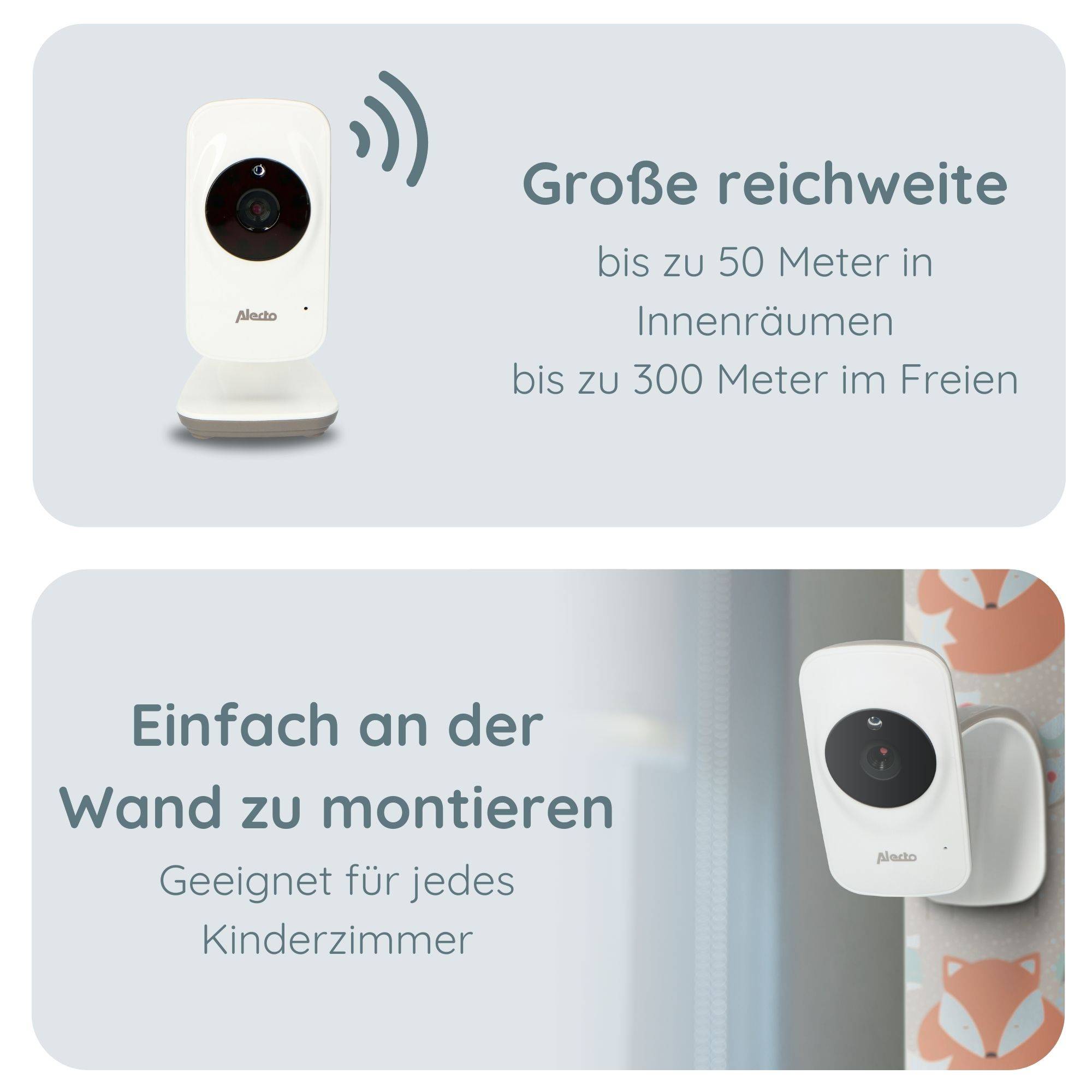 Alecto DVM71 in Weiß - Hochwertiges Babyphone mit KameraDas Alecto DVM71 ist nicht nur ein einfaches Babyphone; es ist die perfekte Lösung für Elte