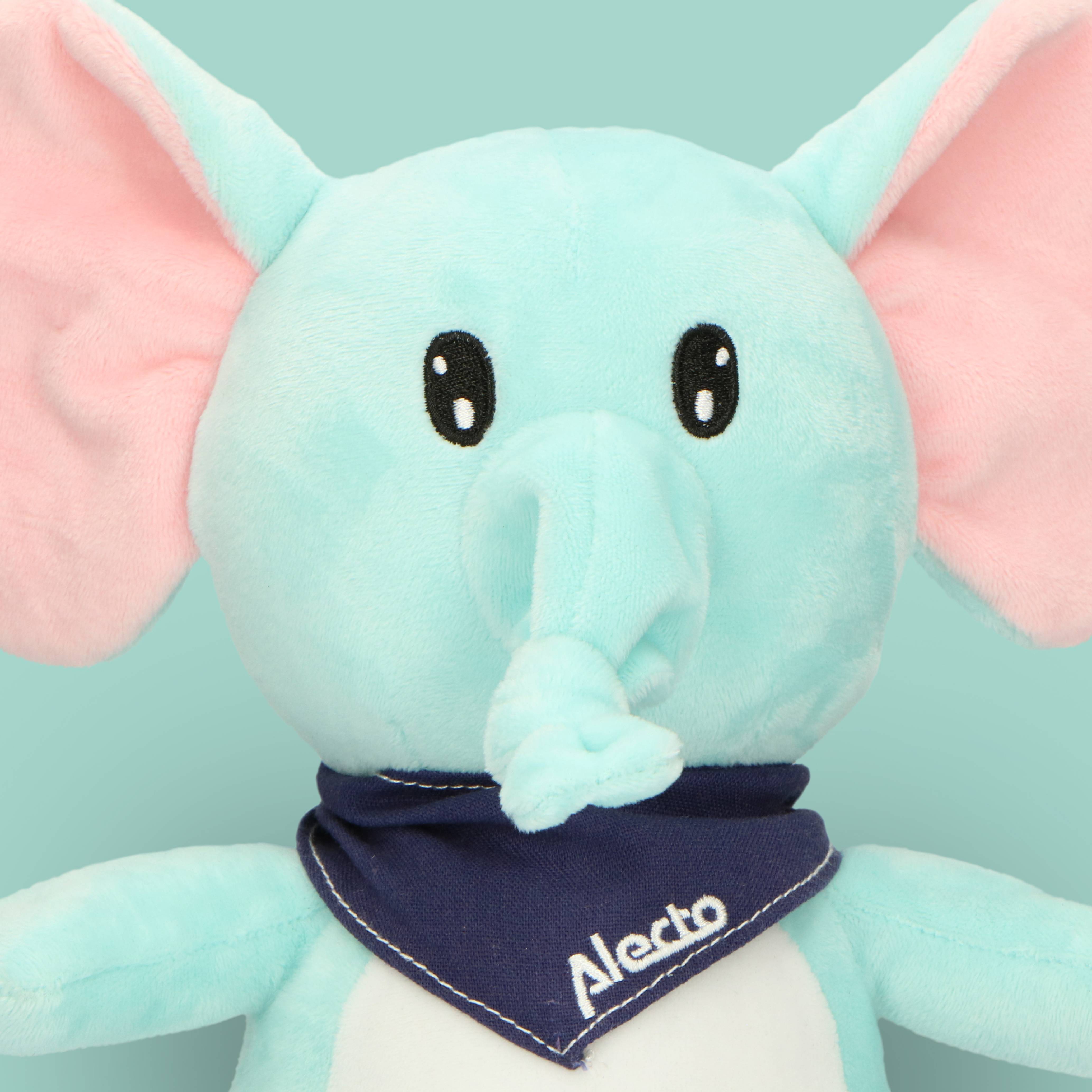 Der Alecto BC350 Elefant: Mehr als nur ein Kuscheltier Verwandeln Sie die Schlafenszeit Ihres Kindes in eine beruhigende Routine mit dem Alecto BC3