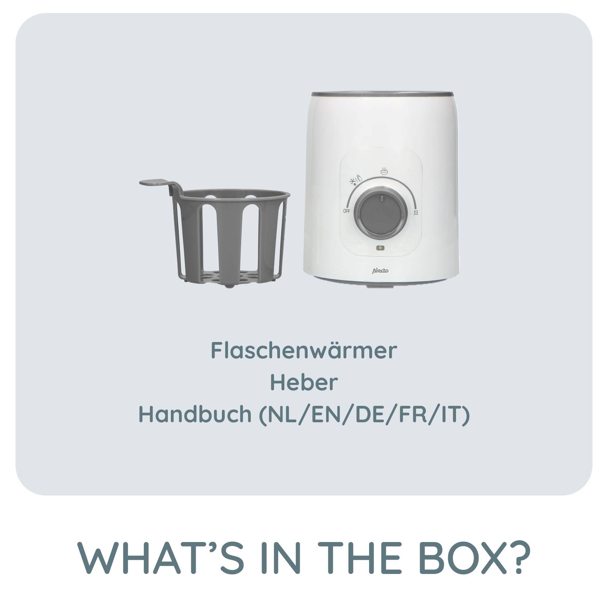 Alecto Baby BW600 - Der Flaschenwärmer für moderne ElternMit dem Alecto Baby BW600 Flaschenwärmer erwärmen Sie Babynahrung und Milch schnell, sich